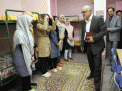 گزارش تصویری هیات رئیسه دانشگاه از خوابگاه خواهران به مناسبت هفته خوابگاه